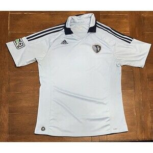 Adidas MLS Sporting Kansas City 2011/12 Home Stadium Jersey Men’s Large